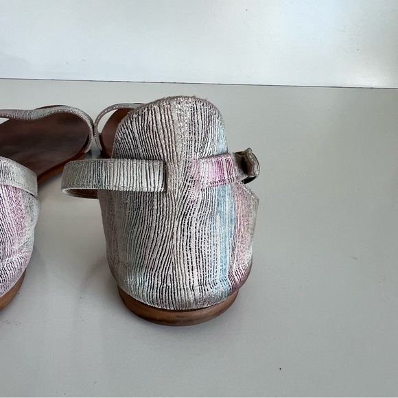 A.Soliani Women’s Multi-Color Leather Sandals - Picture 7 of 10